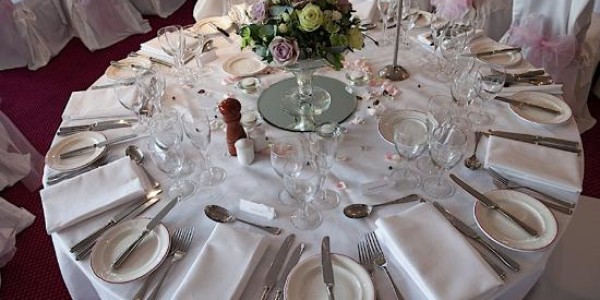reception table