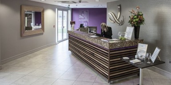 hotel lobby